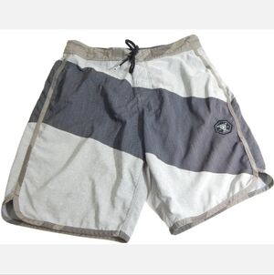Vissla Upcycled Gray Swim Trunks